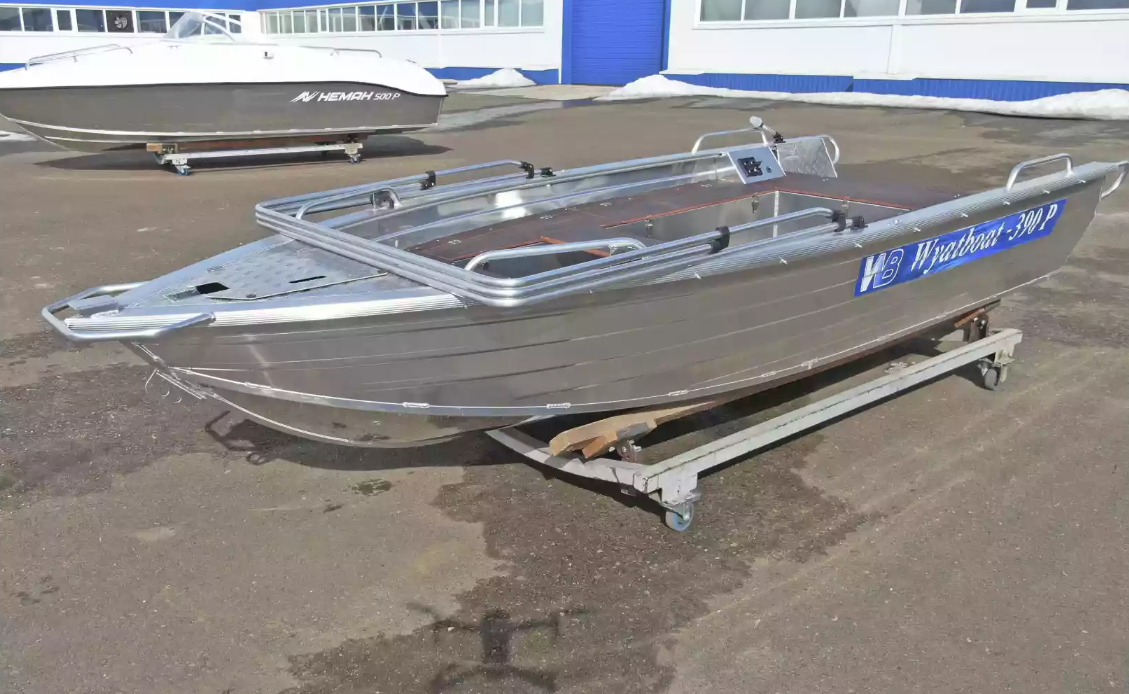 Алюминиевая лодка Wyatboat-390РМ в Щёлкове