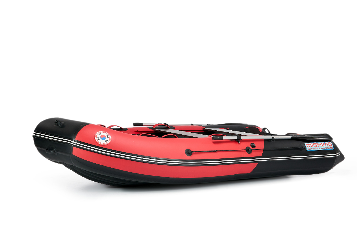 КОМПЛЕКТ ЛОДКА MISHIMO PRO 350 + ЛОДОЧНЫЙ МОТОР MARLIN MP 9.9 (15) AMHS PROLINE в Щёлкове