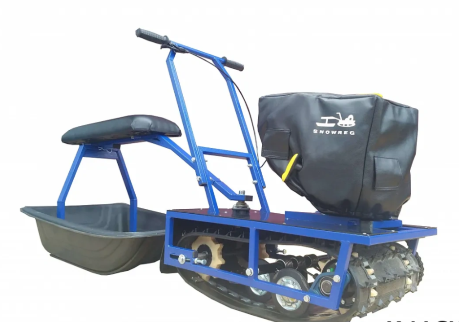 Мини-мотобуксировщик Альбатрос-М с фарой в Щёлкове