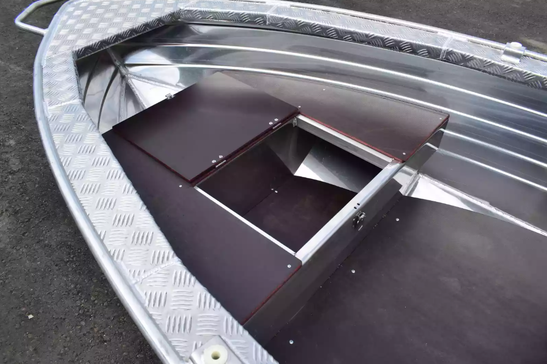 Алюминиевая лодка Wyatboat-390Р Увеличенный борт в Щёлкове