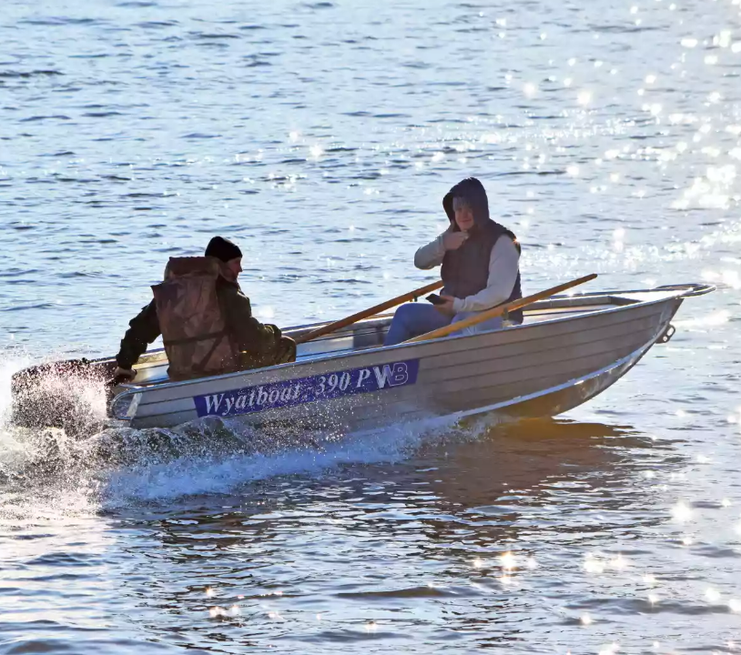Алюминиевая лодка Wyatboat-390 P в Щёлкове