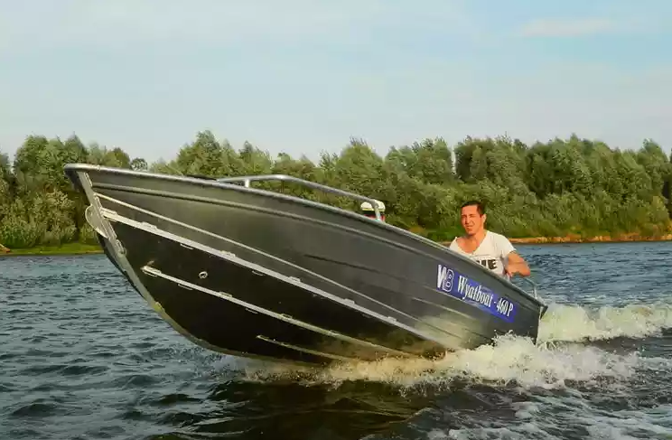 Алюминиевая лодка Wyatboat-460 P в Щёлкове