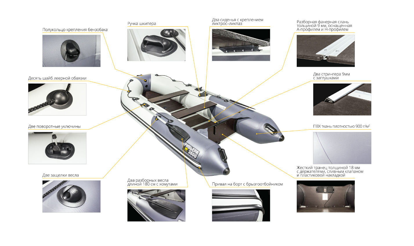 Лодка Ривьера Компакт 2900 СК в Щёлкове