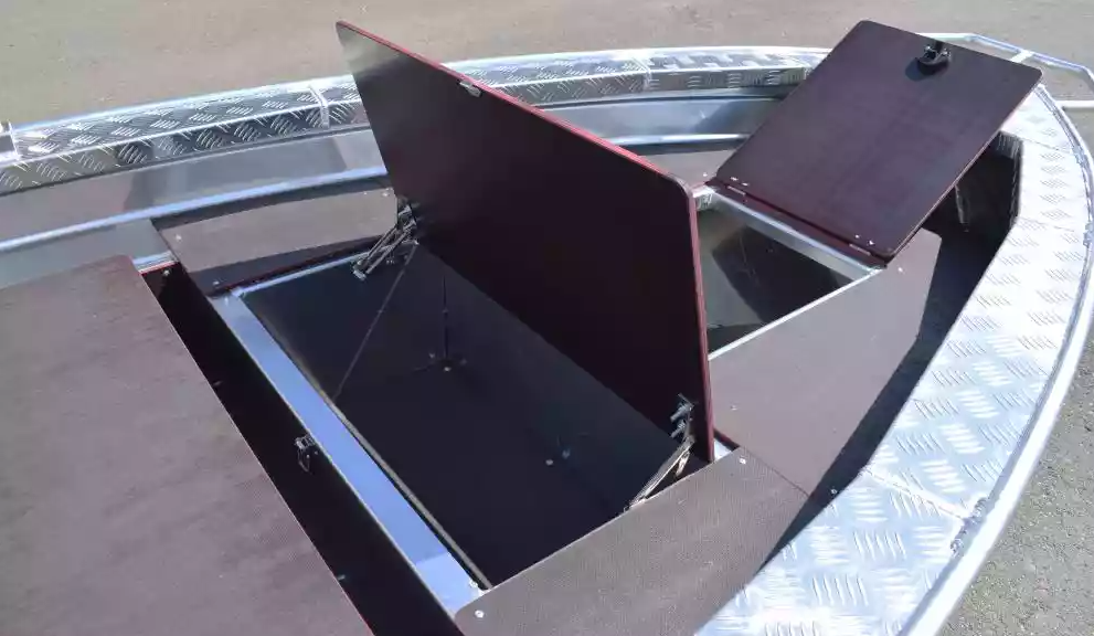 Алюминиевая лодка Wyatboat-390Р Fish в Щёлкове