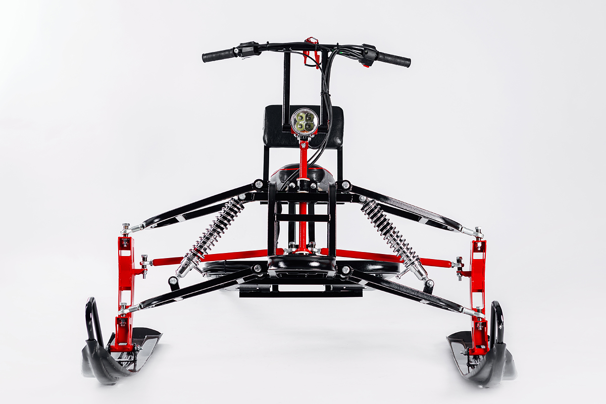 Лыжный модуль IKUDZO с подогревом ручек металлические лыжи в Щёлкове