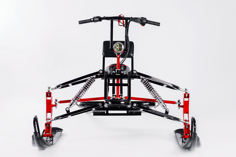 Лыжный модуль IKUDZO с подогревом ручек пластиковые лыжи в Щёлкове