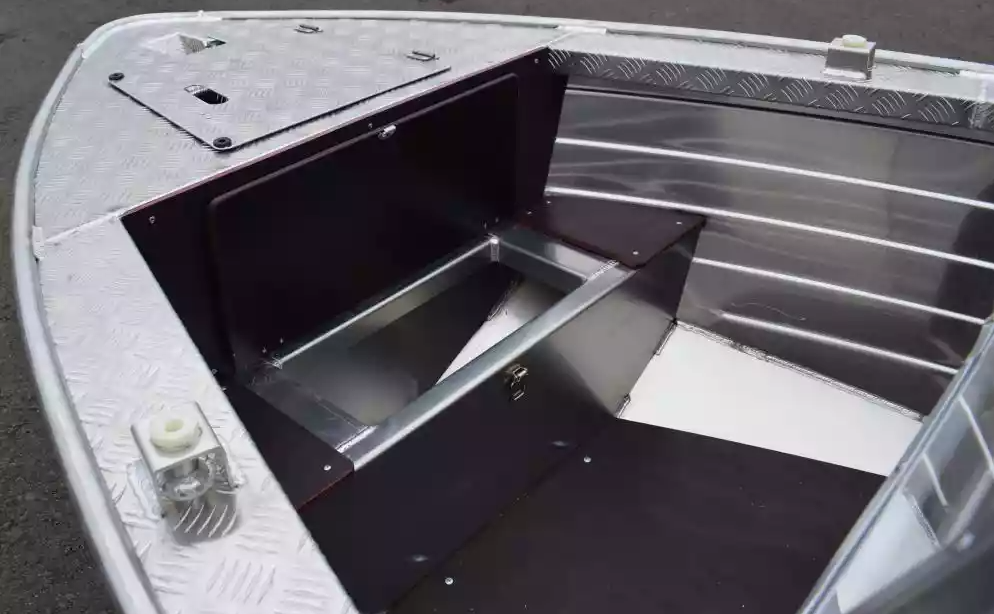 Алюминиевая лодка Wyatboat-390 DCM Увеличенный борт в Щёлкове