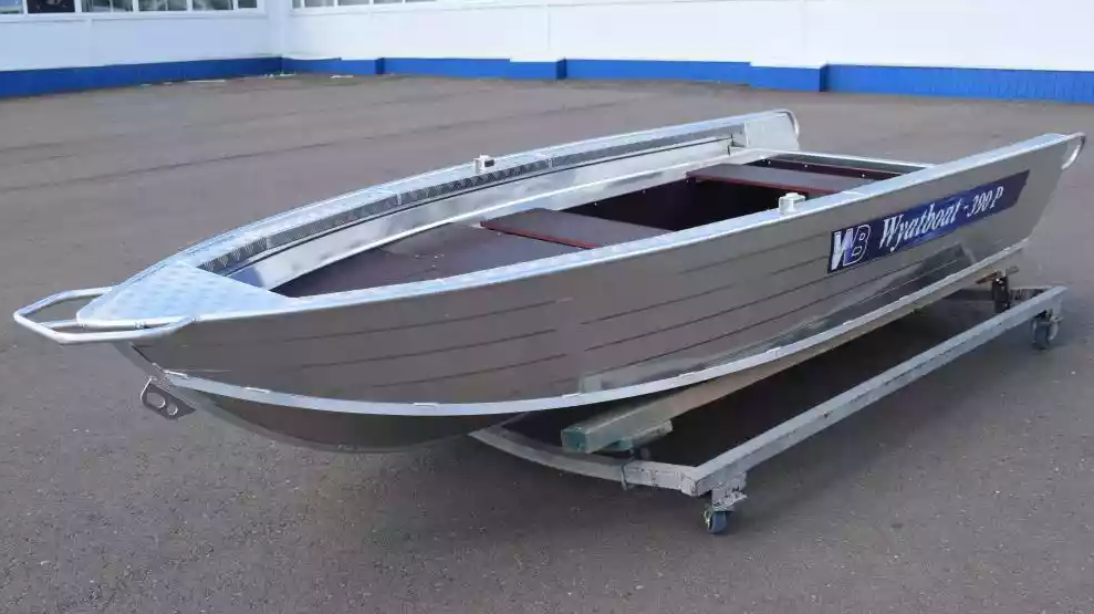 Алюминиевая лодка Wyatboat-390Р Fish в Щёлкове