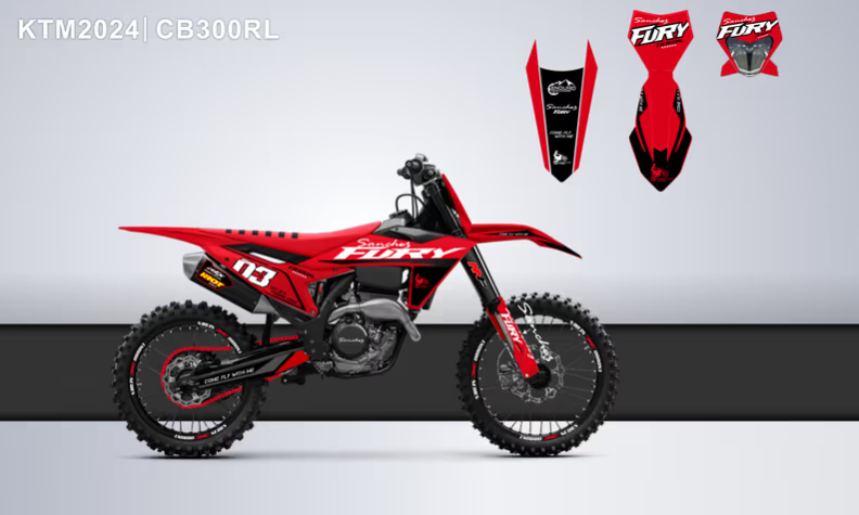 Кроссовый мотоцикл Sanchez Fury CB300RL в Щёлкове