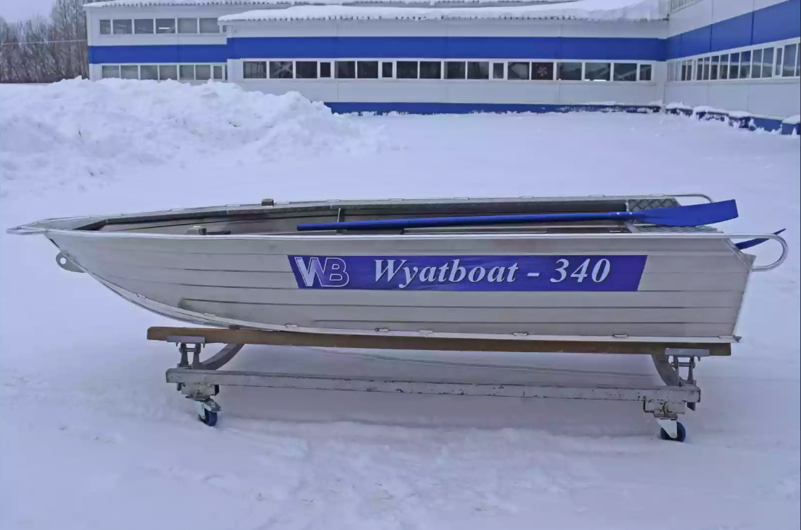 Алюминиевая лодка Wyatboat-340 Р в Щёлкове
