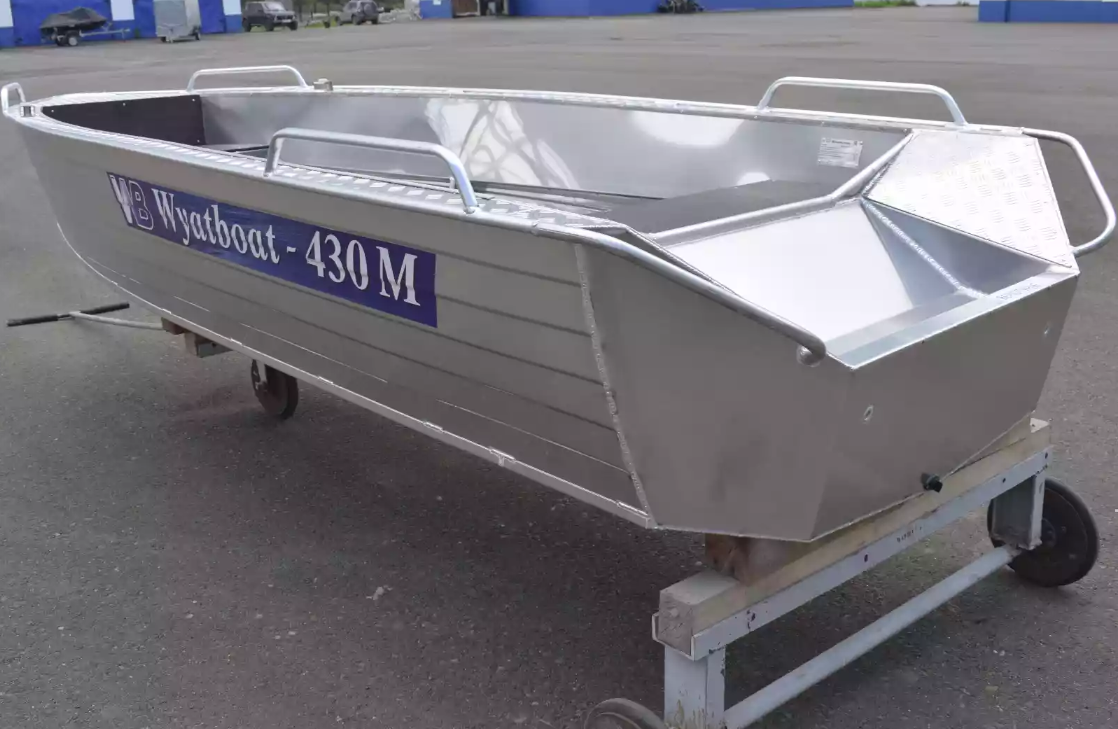 Алюминиевая лодка  Wyatboat-430М в Щёлкове