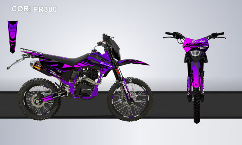 Кроссовый мотоцикл Sanchez Maniac PR300 в Щёлкове