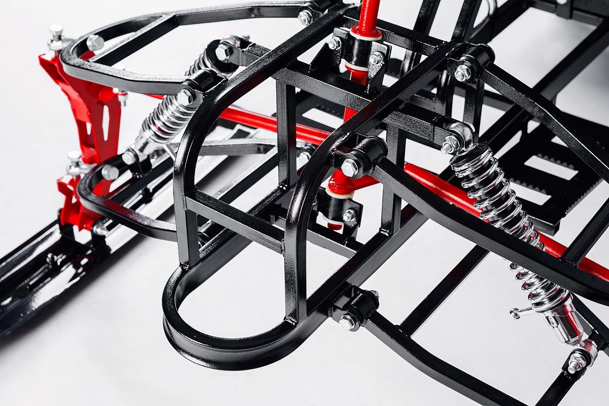 Лыжный модуль IKUDZO с подогревом ручек металлические лыжи в Щёлкове