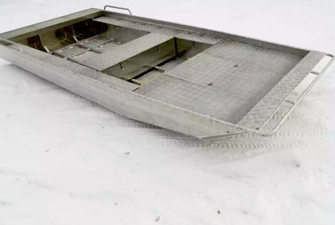 Алюминиевая лодка Wyatboat-390 Jonboat в Щёлкове