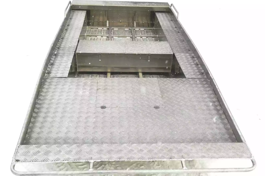 Алюминиевая лодка Wyatboat-390 Jonboat в Щёлкове