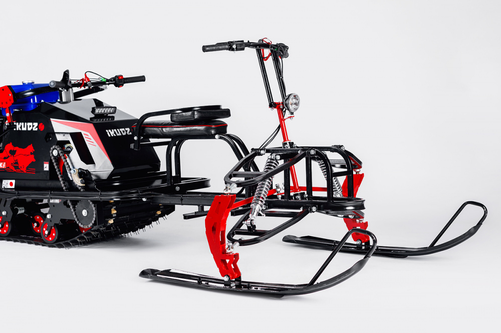 Лыжный модуль IKUDZO с подогревом ручек металлические лыжи в Щёлкове