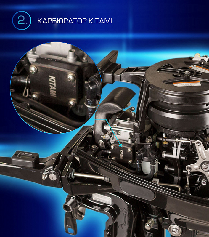 Лодочный мотор MARLIN PROLINE MP 9.9(20) AMHL FORCE в Щёлкове