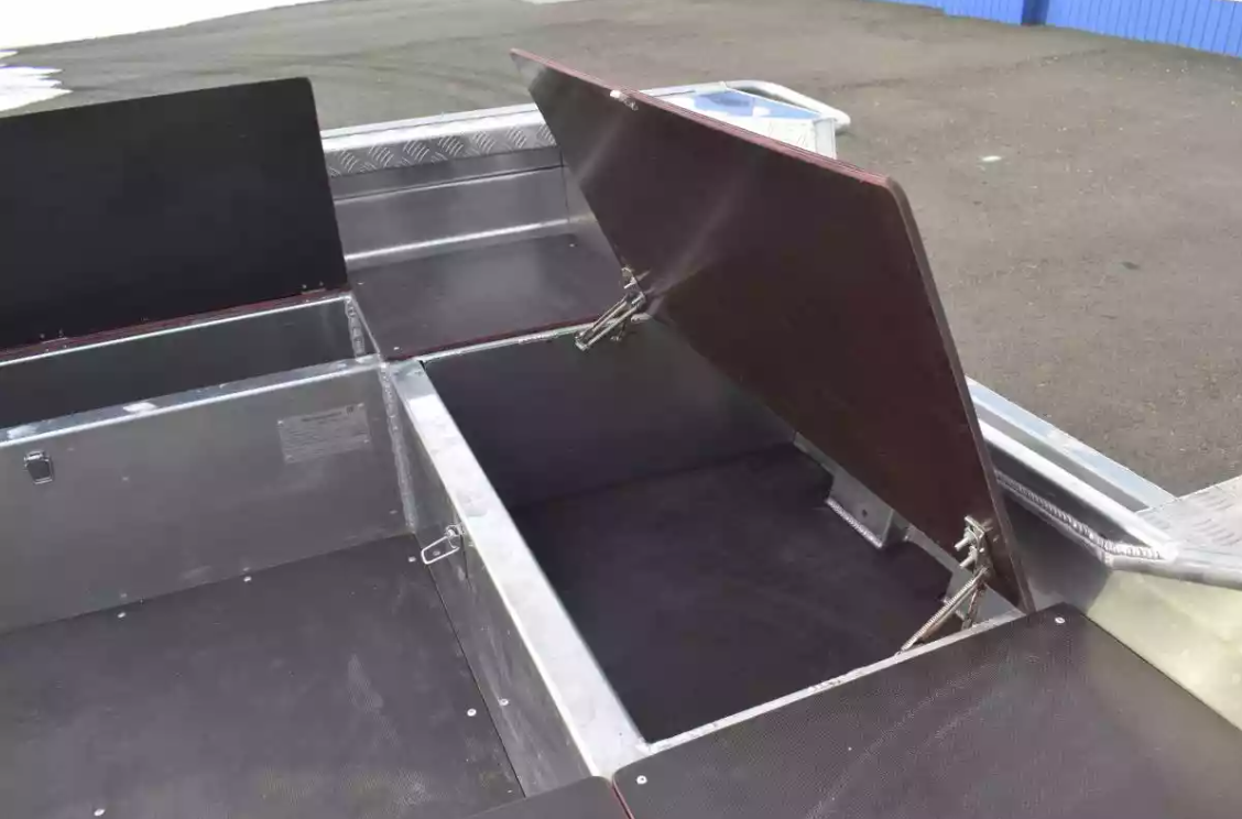 Алюминиевая лодка Wyatboat-490 Jonboat в Щёлкове