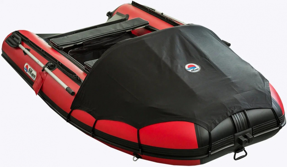 КОМПЛЕКТ НОСОВОГО ТЕНТА К ЛОДКЕ SMARINE AIR MAX 380 ЧЕРНЫЙ в Щёлкове