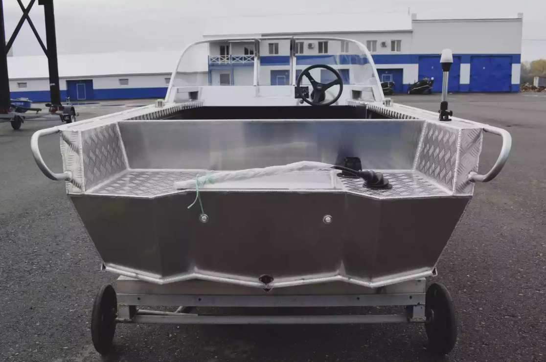 Алюминиевая лодка Wyatboat-390 Pro в Щёлкове