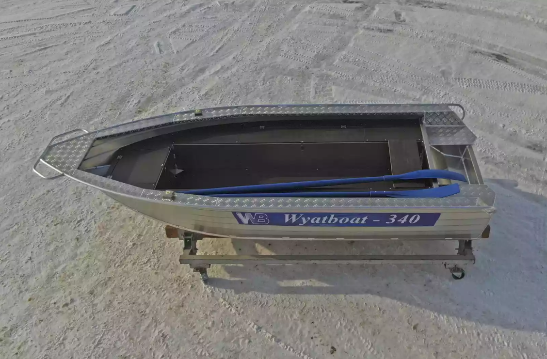 Алюминиевая лодка Wyatboat-340 РМ в Щёлкове