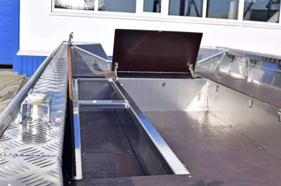 Алюминиевая лодка Wyatboat-490 Jonboat в Щёлкове