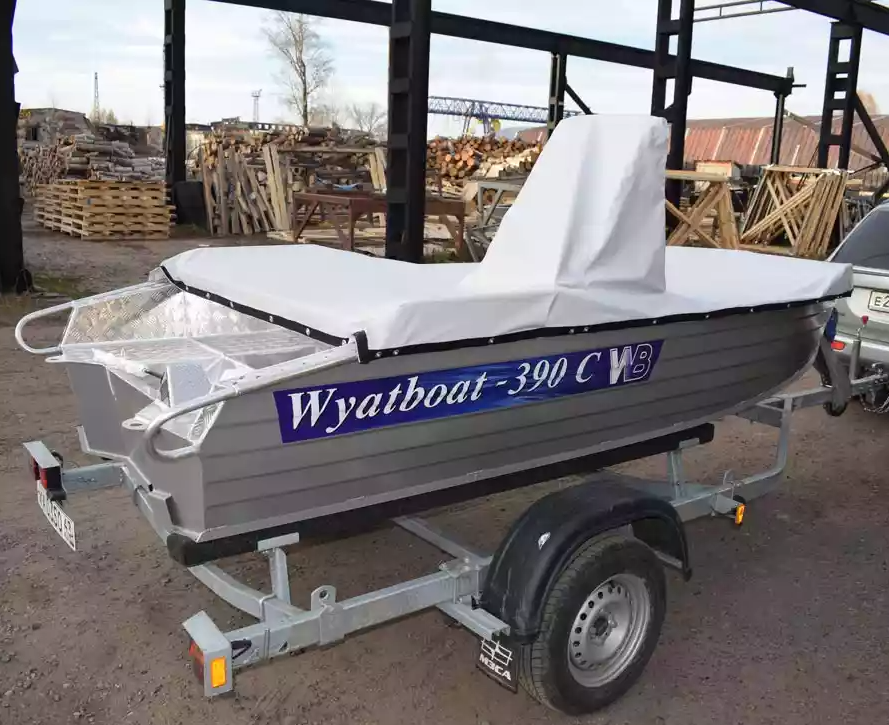 Алюминиевая лодка Wyatboat-390 C в Щёлкове