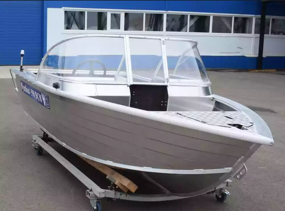 Алюминиевая лодка Wyatboat-390 DCM Увеличенный борт в Щёлкове