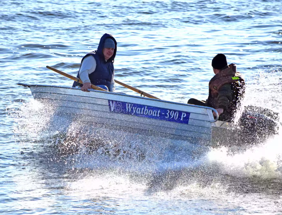 Алюминиевая лодка Wyatboat-390 P в Щёлкове