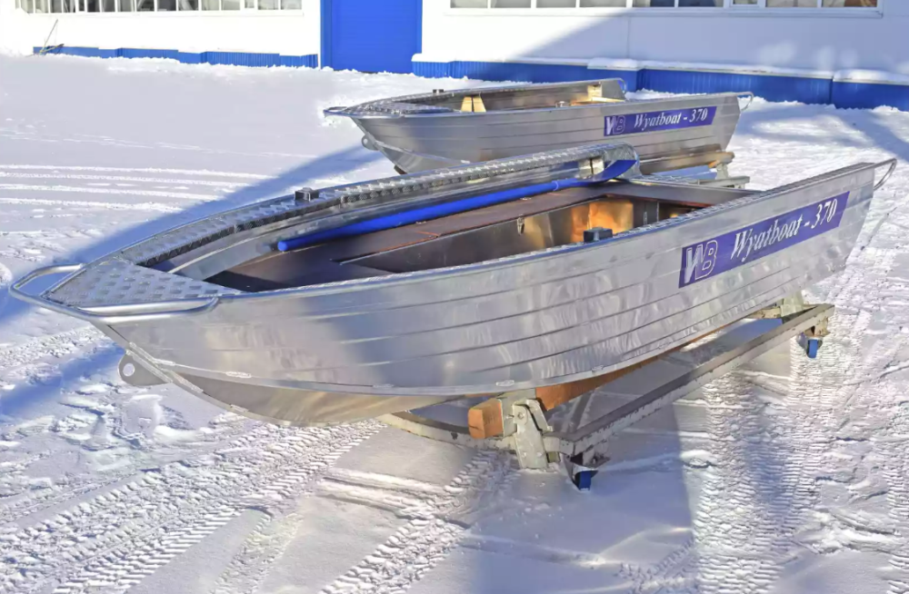 Алюминиевая лодка Wyatboat-370 РМ в Щёлкове