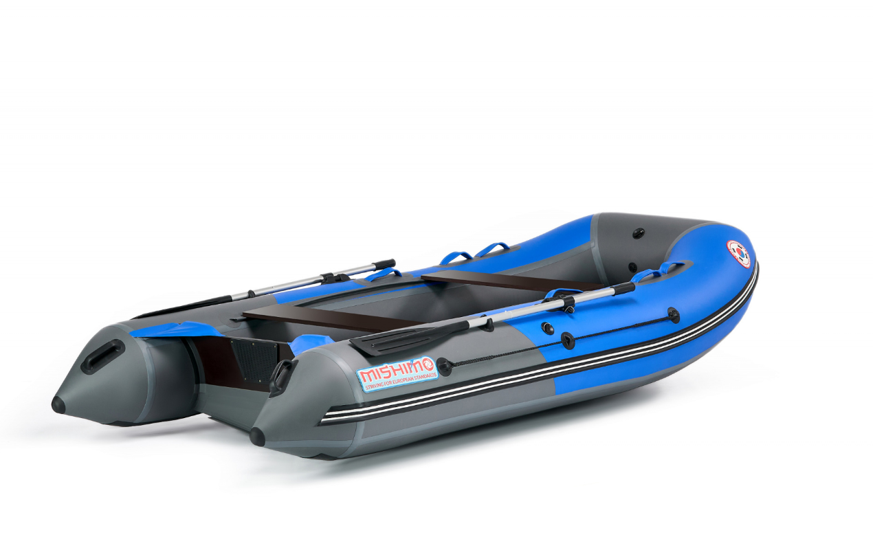 КОМПЛЕКТ ЛОДКА MISHIMO PRO 350 + ЛОДОЧНЫЙ МОТОР MARLIN MP 9.9 (15) AMHS PROLINE в Щёлкове