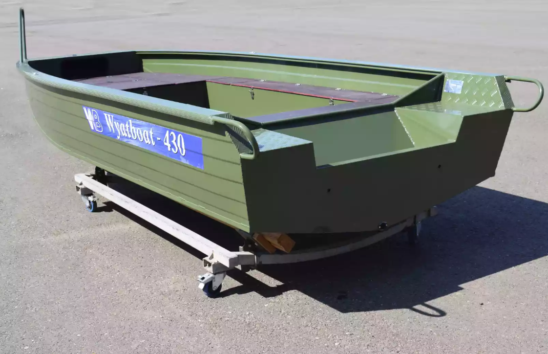 Алюминиевая лодка  Wyatboat-430 Master Fish в Щёлкове