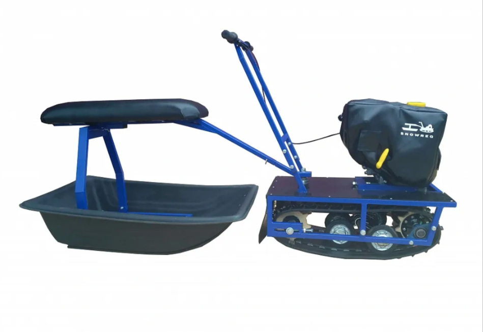 Мини-мотобуксировщик Альбатрос-М с фарой в Щёлкове