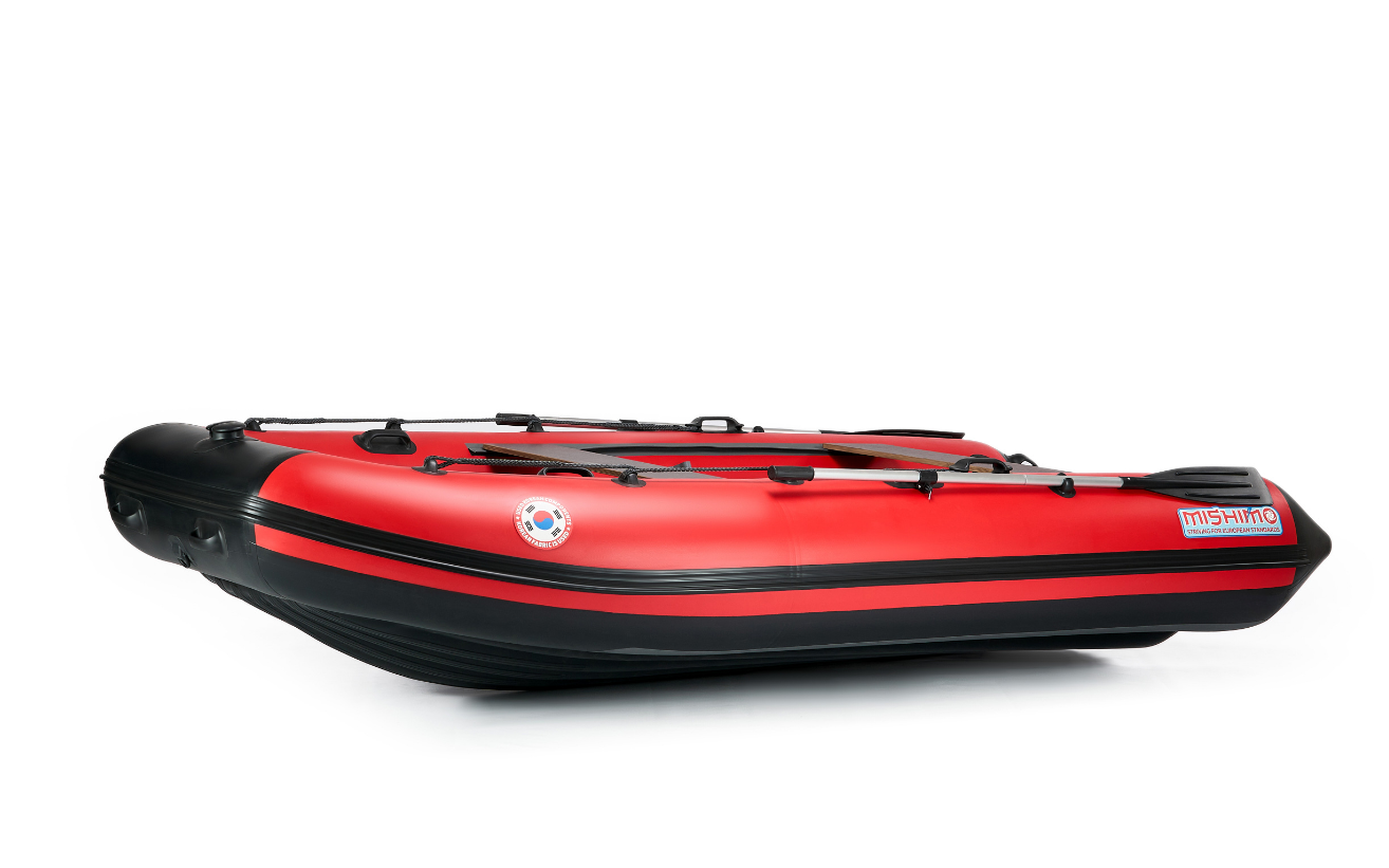 КОМПЛЕКТ ЛОДКА MISHIMO RAPID 380 PRO+ ЛОДОЧНЫЙ МОТОР MARLIN MP 9.9 (20) AMHS PROLINE FORCE в Щёлкове