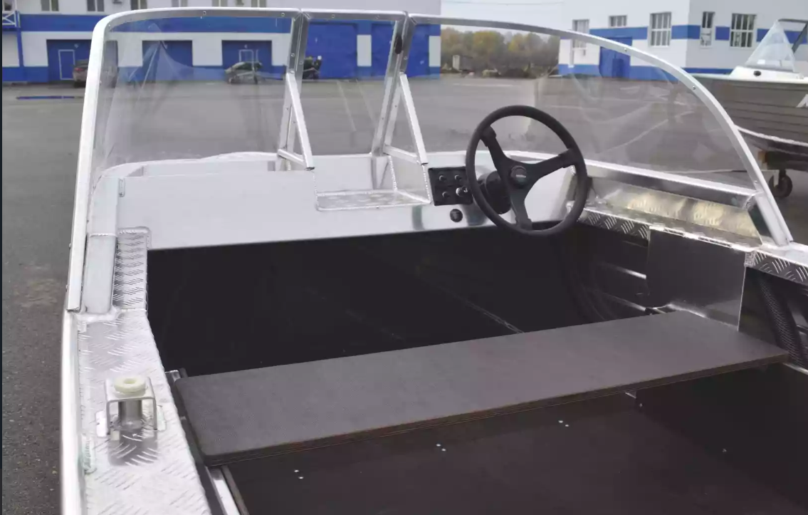 Алюминиевая лодка Wyatboat-390 Pro в Щёлкове