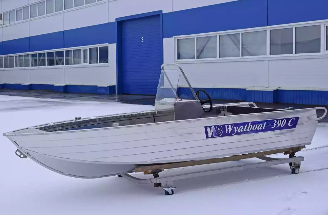 Алюминиевая лодка Wyatboat-390 C в Щёлкове