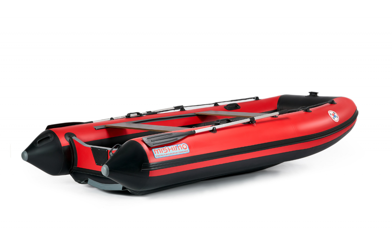 КОМПЛЕКТ ЛОДКА MISHIMO RAPID 360 PRO + ЛОДОЧНЫЙ МОТОР MARLIN PROLINE MP 9.9 (15) AMHS в Щёлкове