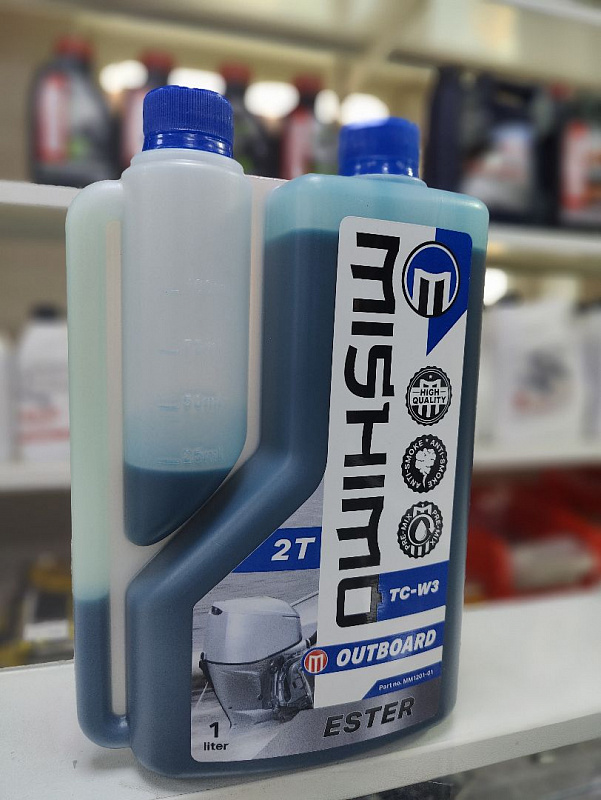 Масло MISHIMO 2T OUTBOARD (ESTER) полусинтетика 1 л в Щёлкове