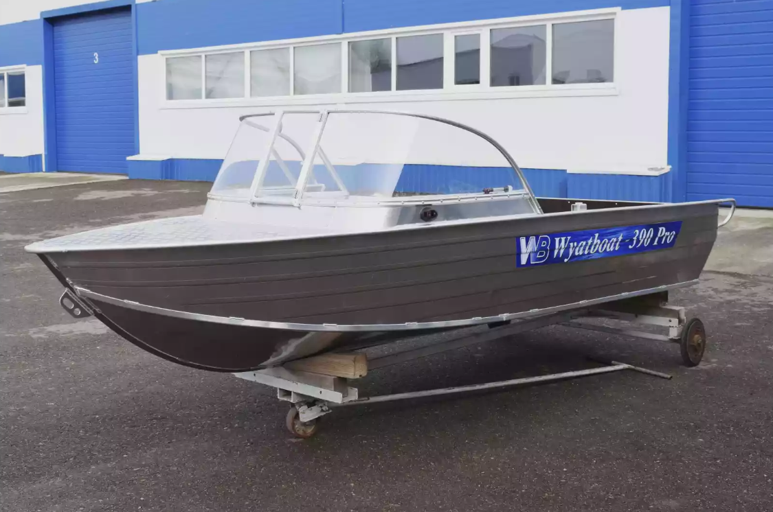 Алюминиевая лодка Wyatboat-390 Pro в Щёлкове