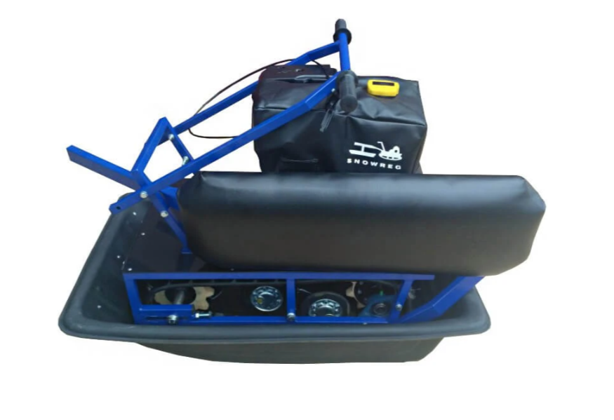 Мини-мотобуксировщик Альбатрос-М с фарой в Щёлкове