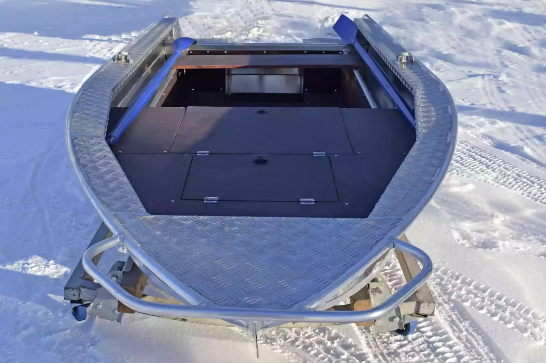 Алюминиевая лодка Wyatboat-370 Р FISH в Щёлкове