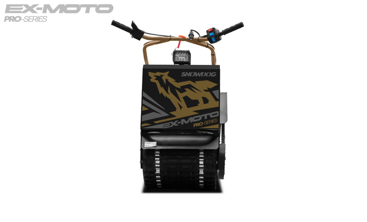 Мотобуксировщик EX-MOTO SNOWDOG S380 8л.с. в Щёлкове