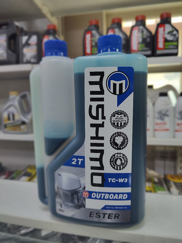 Масло MISHIMO 2T OUTBOARD (ESTER) полусинтетика 1 л в Щёлкове