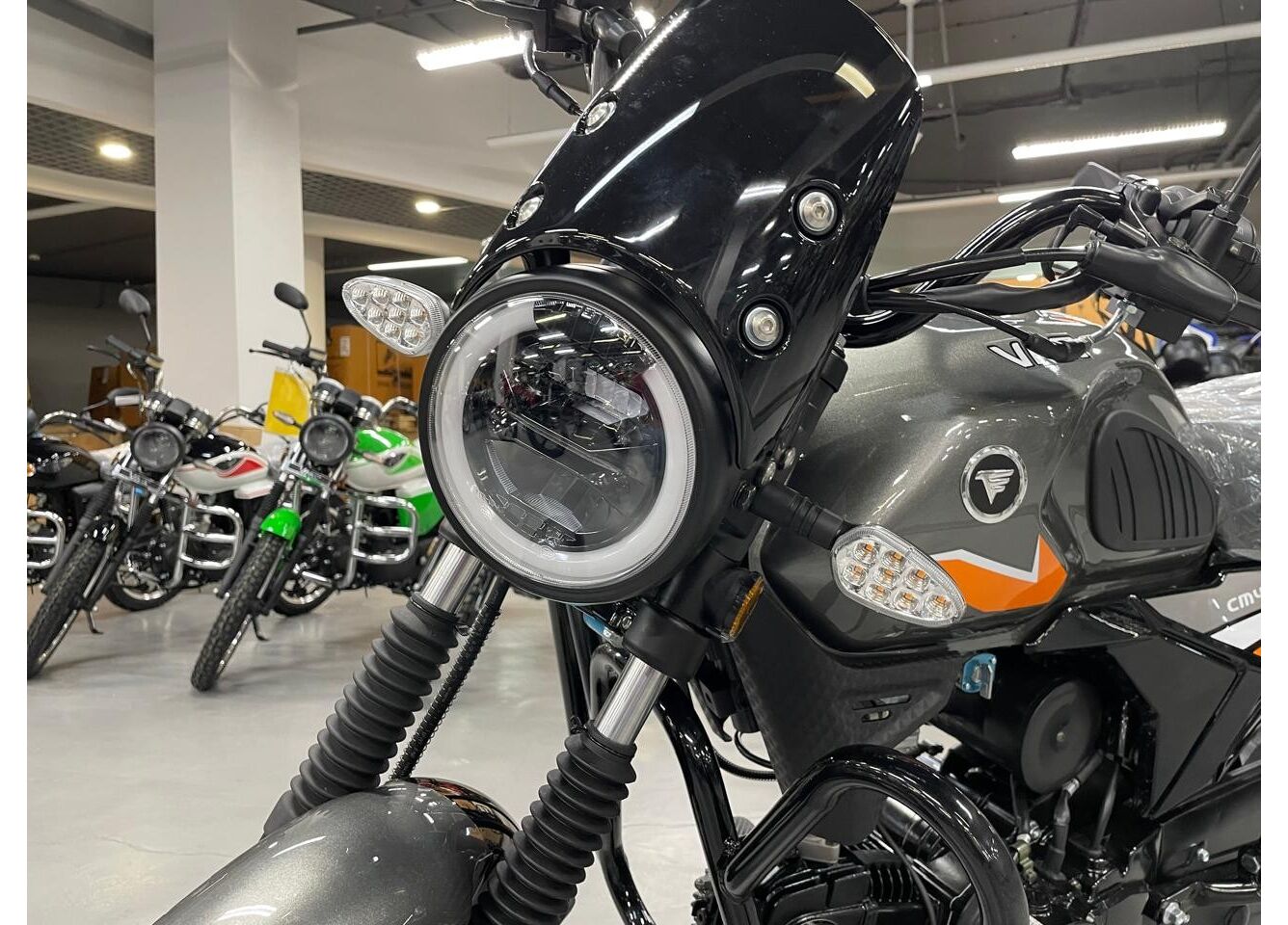 Мопед VMC NOVA 49сс (125сс) Led Full, дисковый тормоз, RKB RATO с баланс. валом, сигнализация в Щёлкове