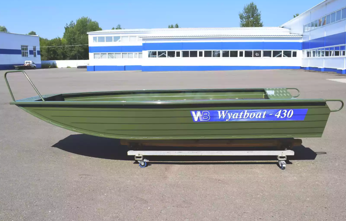 Алюминиевая лодка  Wyatboat-430 Master Fish в Щёлкове