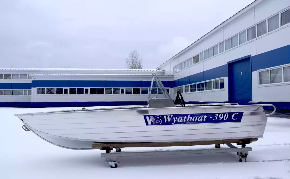 Алюминиевая лодка Wyatboat-390 C в Щёлкове