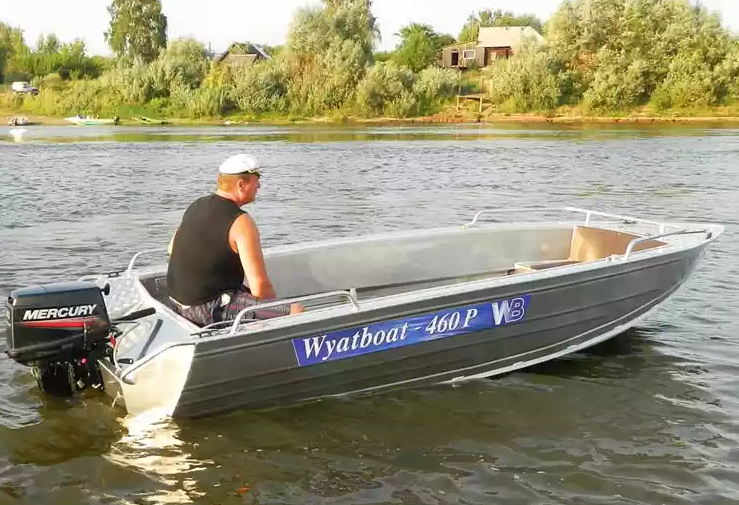 Алюминиевая лодка Wyatboat-460 P в Щёлкове