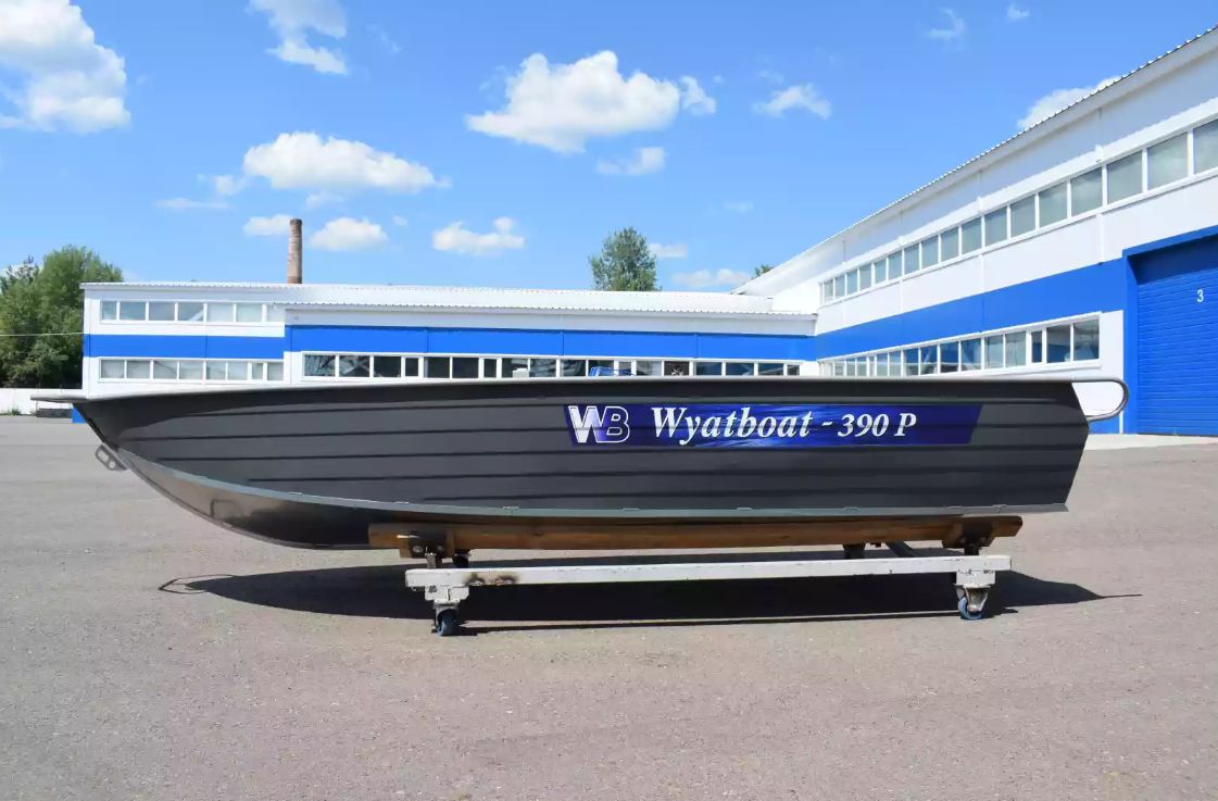 Алюминиевая лодка Wyatboat-390Р Fish в Щёлкове