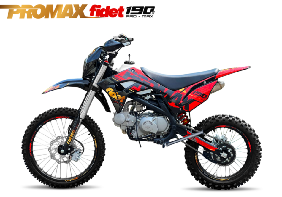 Мотоцикл (питбайк) PROMAX FIDET (ФАЙДЕТ) 190E MAX PRO LUX 19/16 в Щёлкове