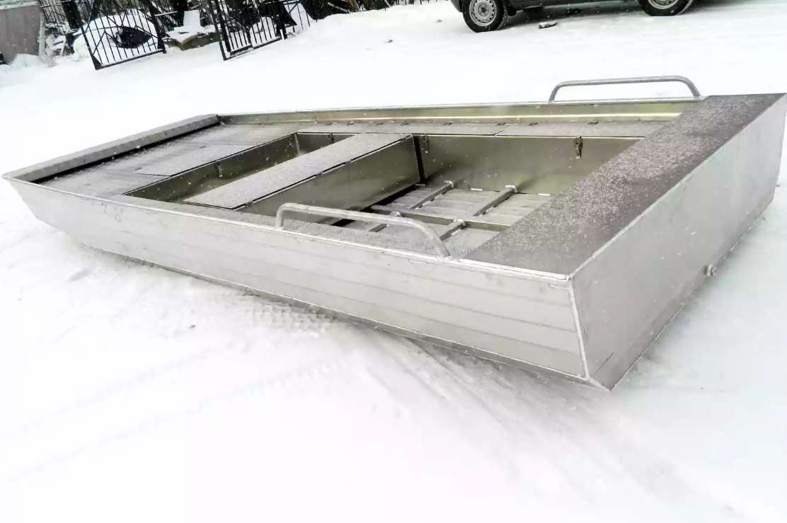 Алюминиевая лодка Wyatboat-390 Jonboat в Щёлкове